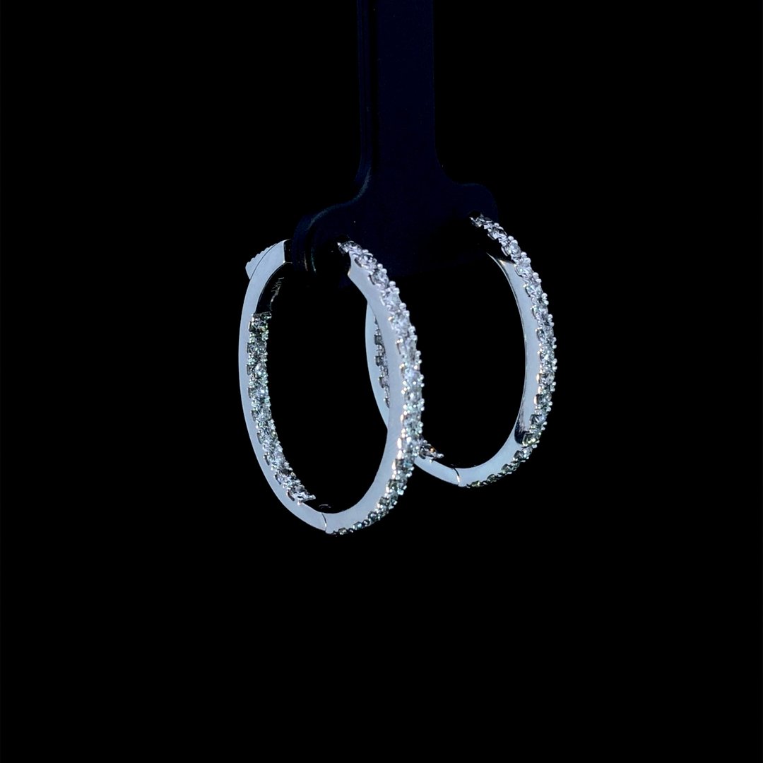 164101 - 1.50 ctw diamond earrings