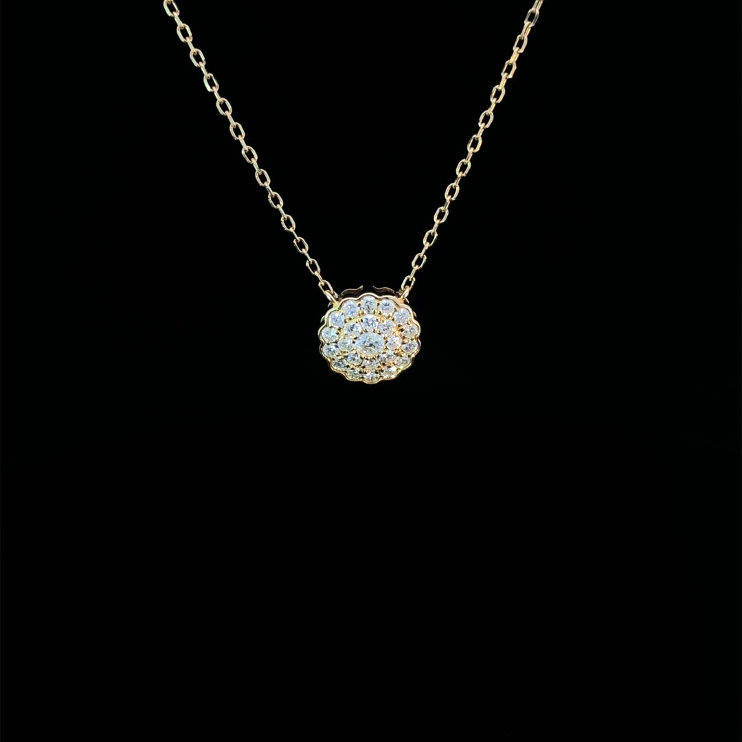164227 - .50 ctw diamond necklace