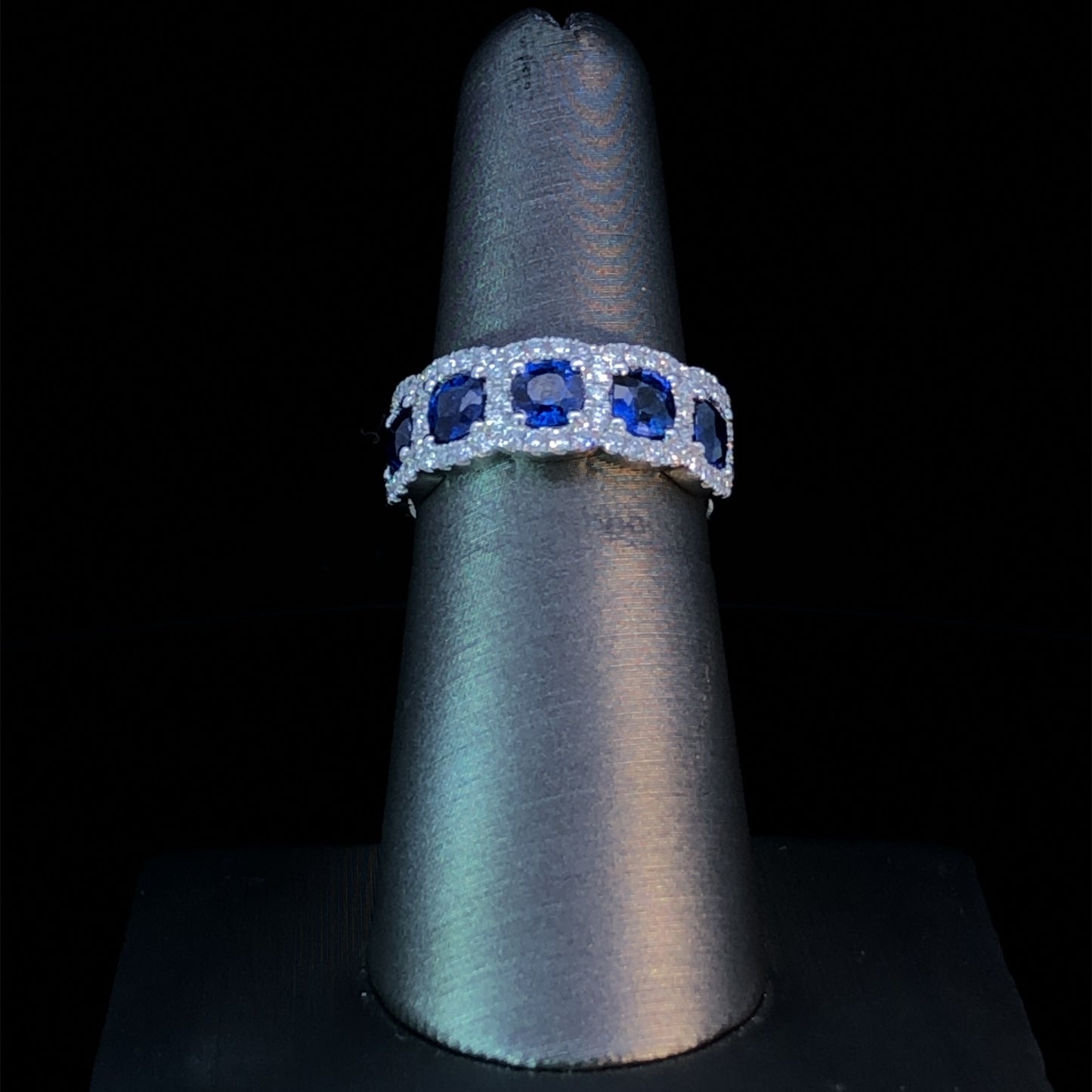 155746 - 2.24 ctw sapphire and diamond ring