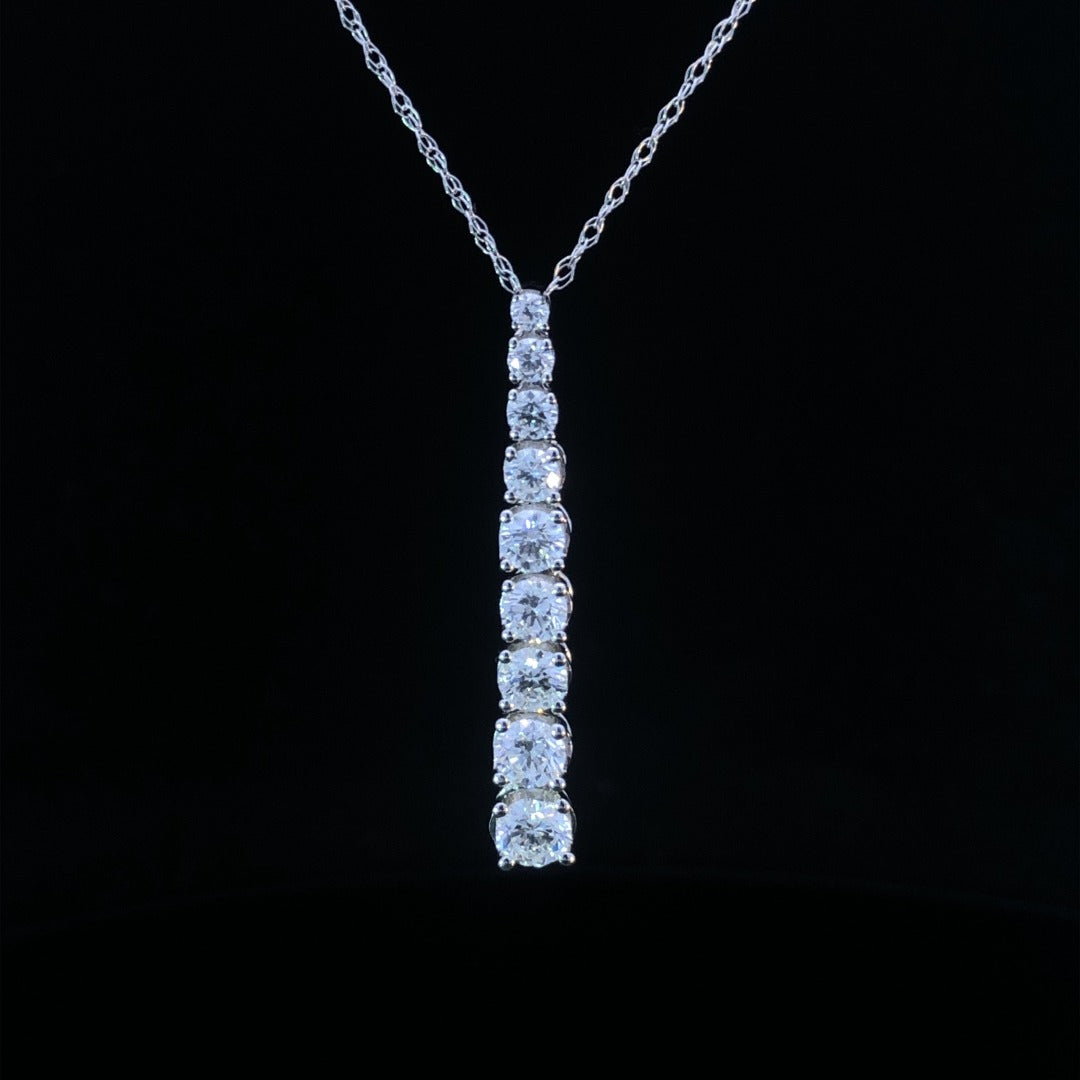 159511 - 1.00 ctw diamond pendant