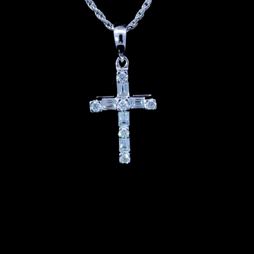 160876 - .38 ctw diamond pendant
