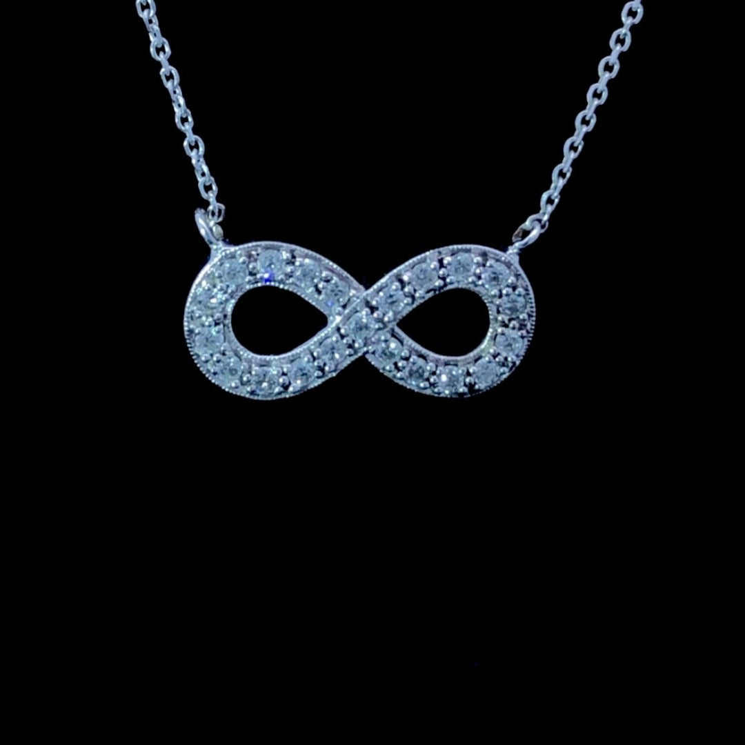 151655 - .40 ctw diamond necklace