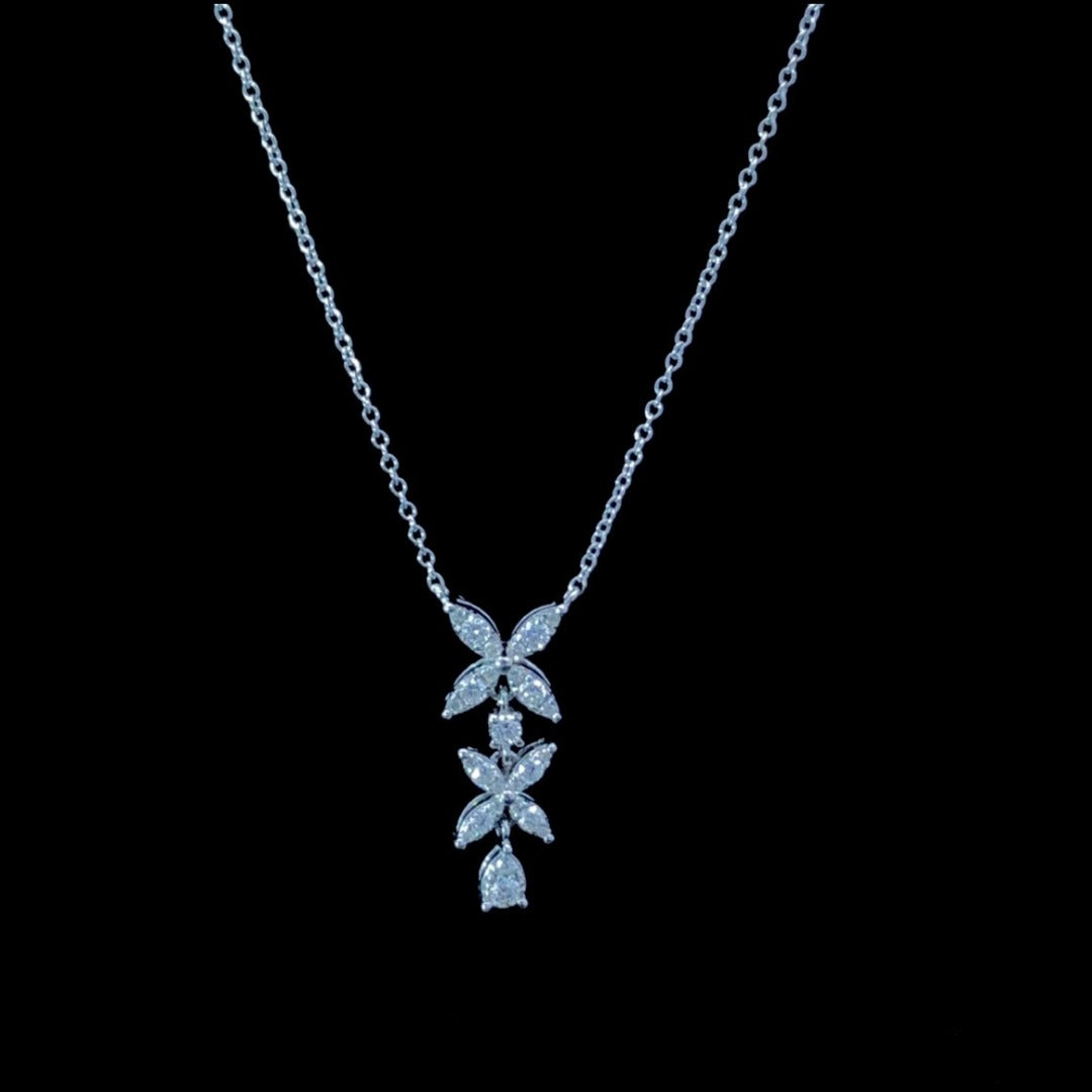 160475 - .41 ctw diamond necklace