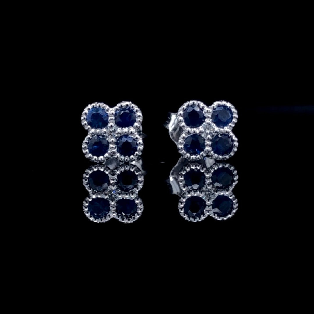 157823 - .44 ctw Sapphire earrings