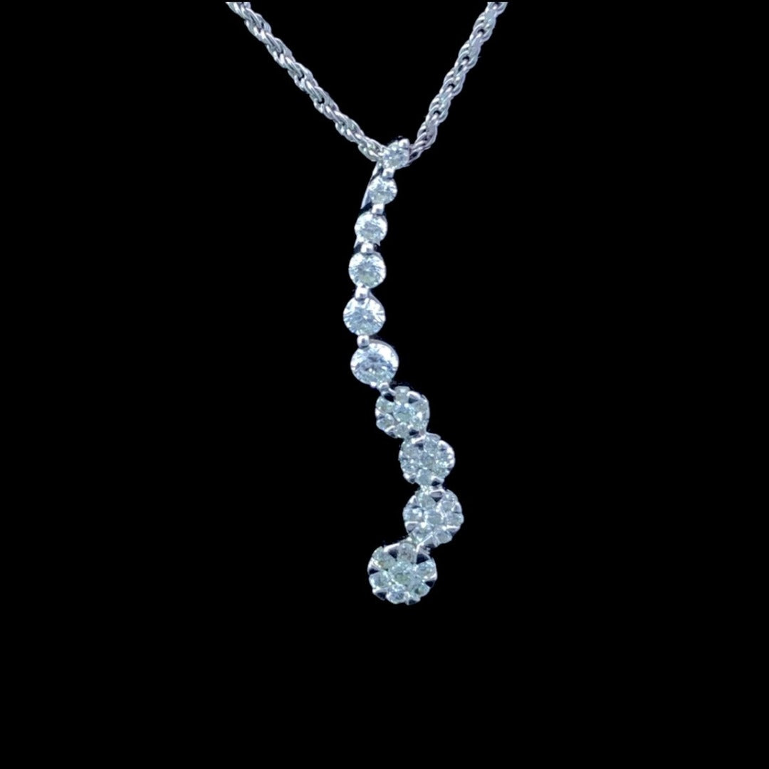 147234 - .50 ctw diamond pendant