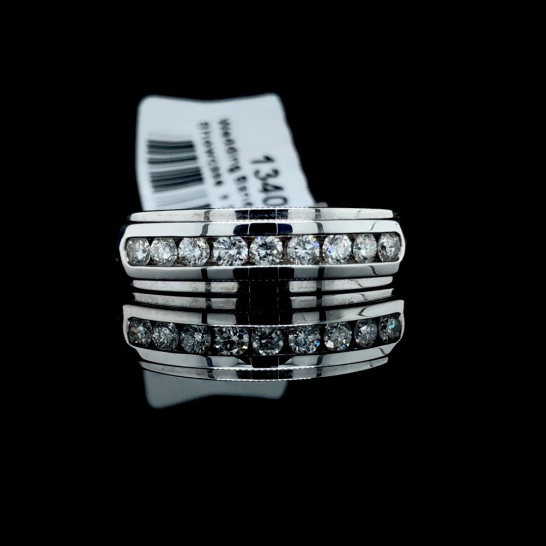 134070 - .55 ctw diamond wedding band
