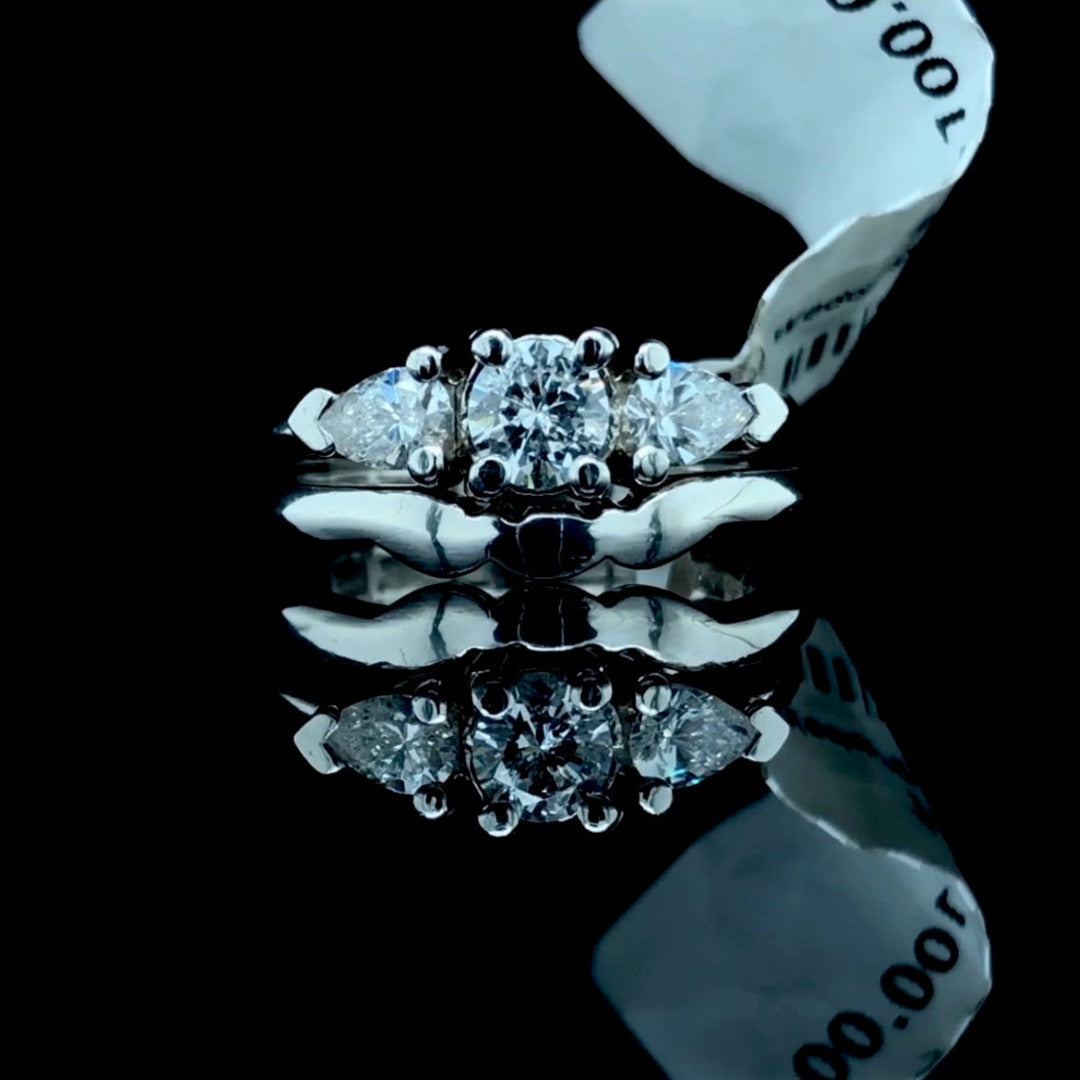 113446 - .78 ctw diamond ring
