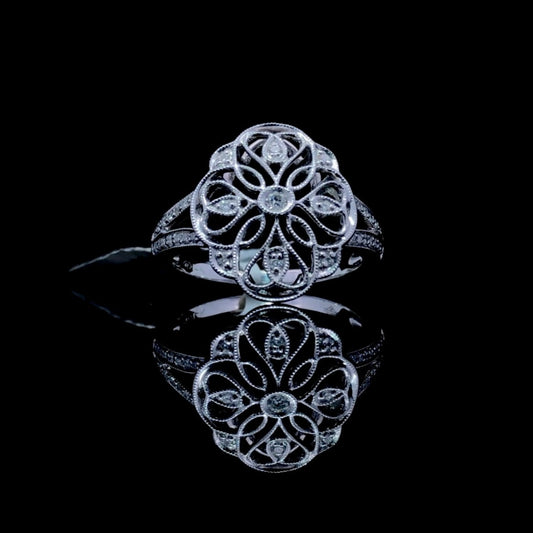 153411 - .22 ctw diamond ring