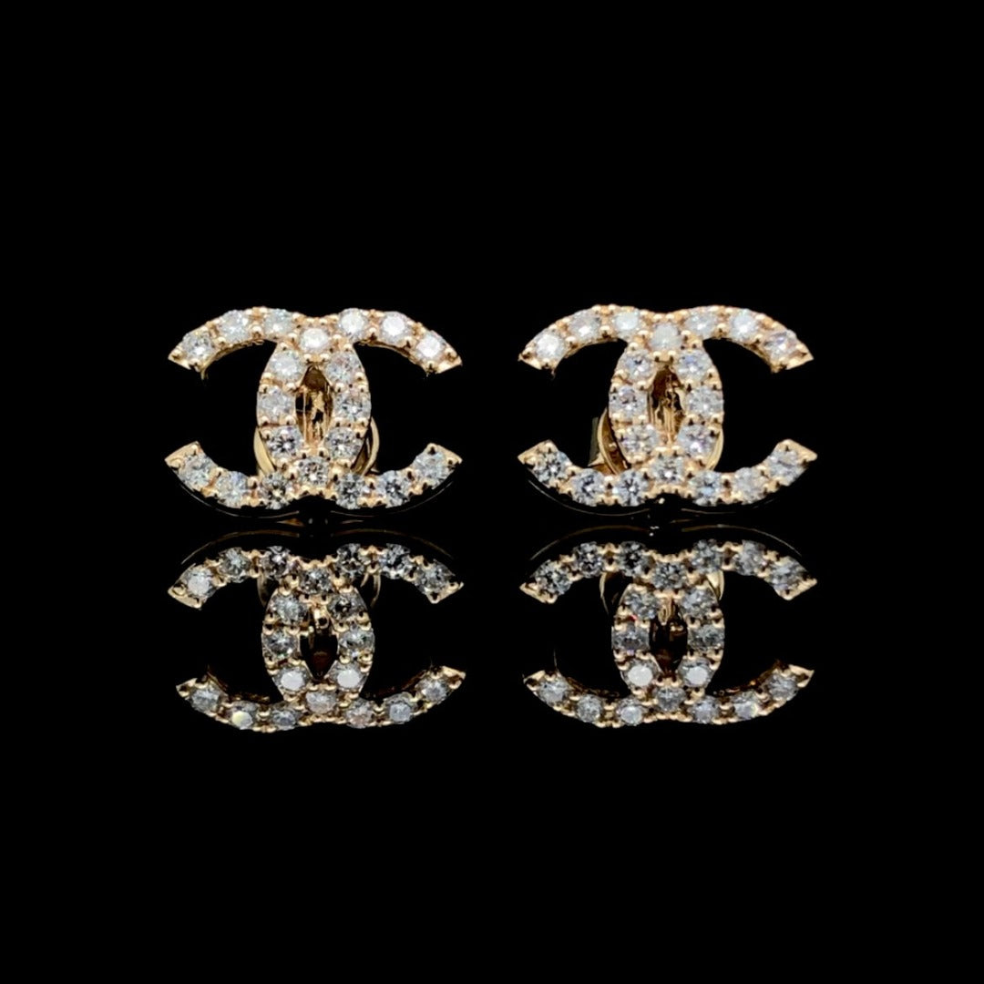 160916 - .42 ctw diamond earrings
