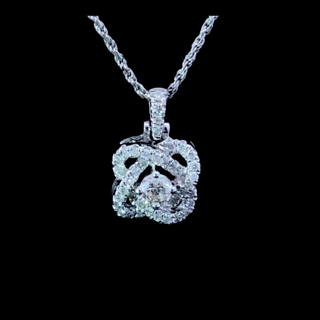 158827 - .50 ctw diamond pendant