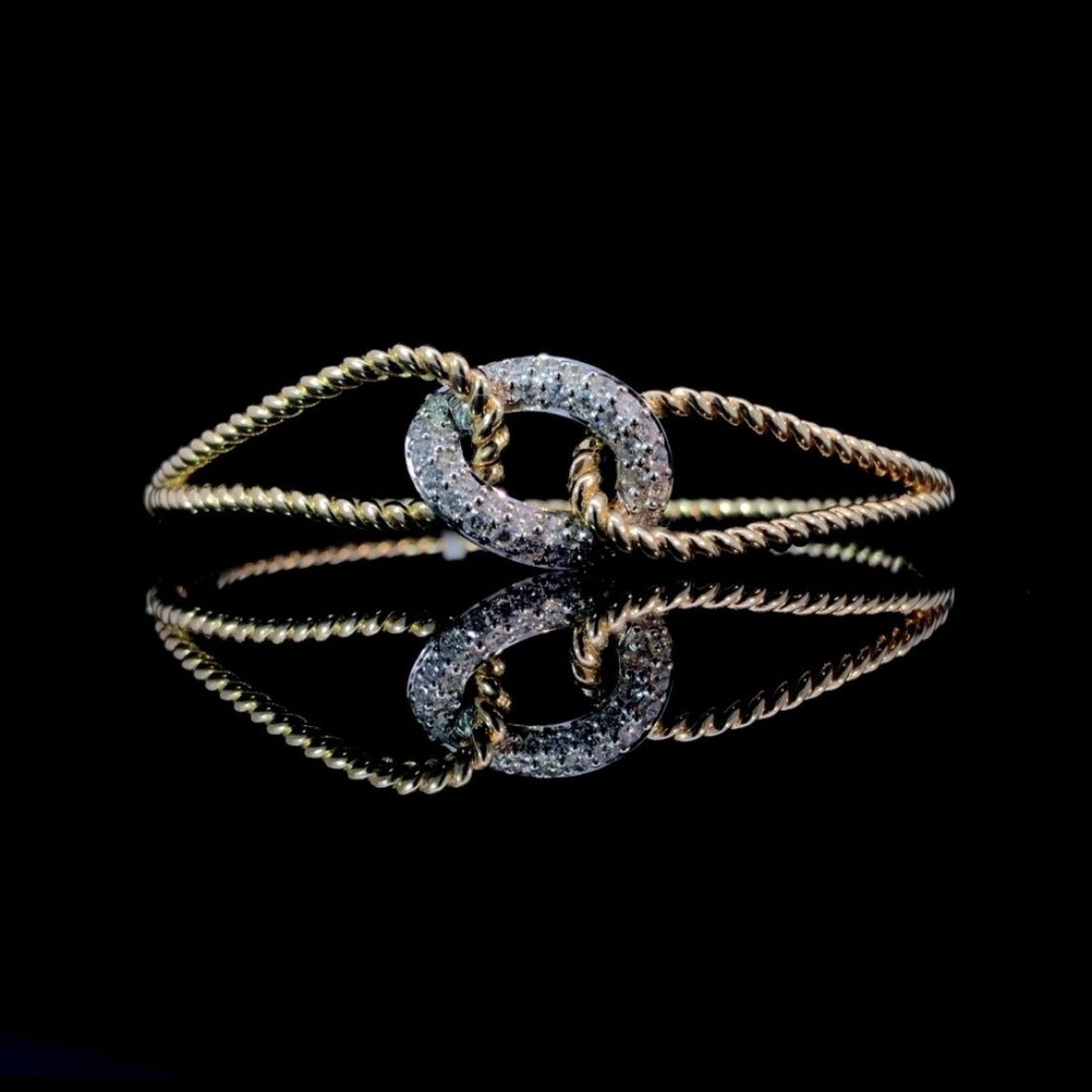 160502 - .58 ctw diamond bracelet