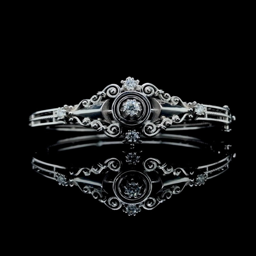 154585 - .70 ctw diamond bracelet