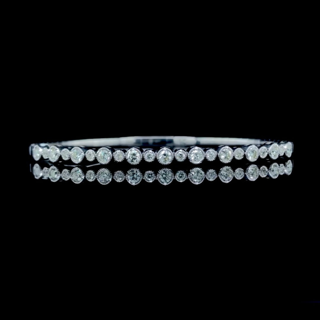 160536 - .72 ctw diamond bracelet
