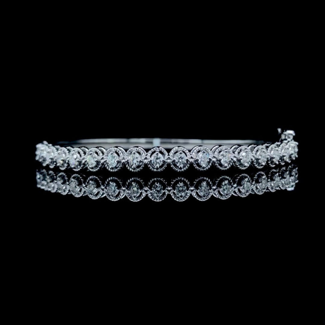 160737 - .89 ctw diamond bracelet