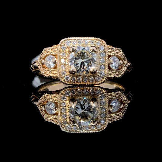 159726 - .89 ctw diamond ring