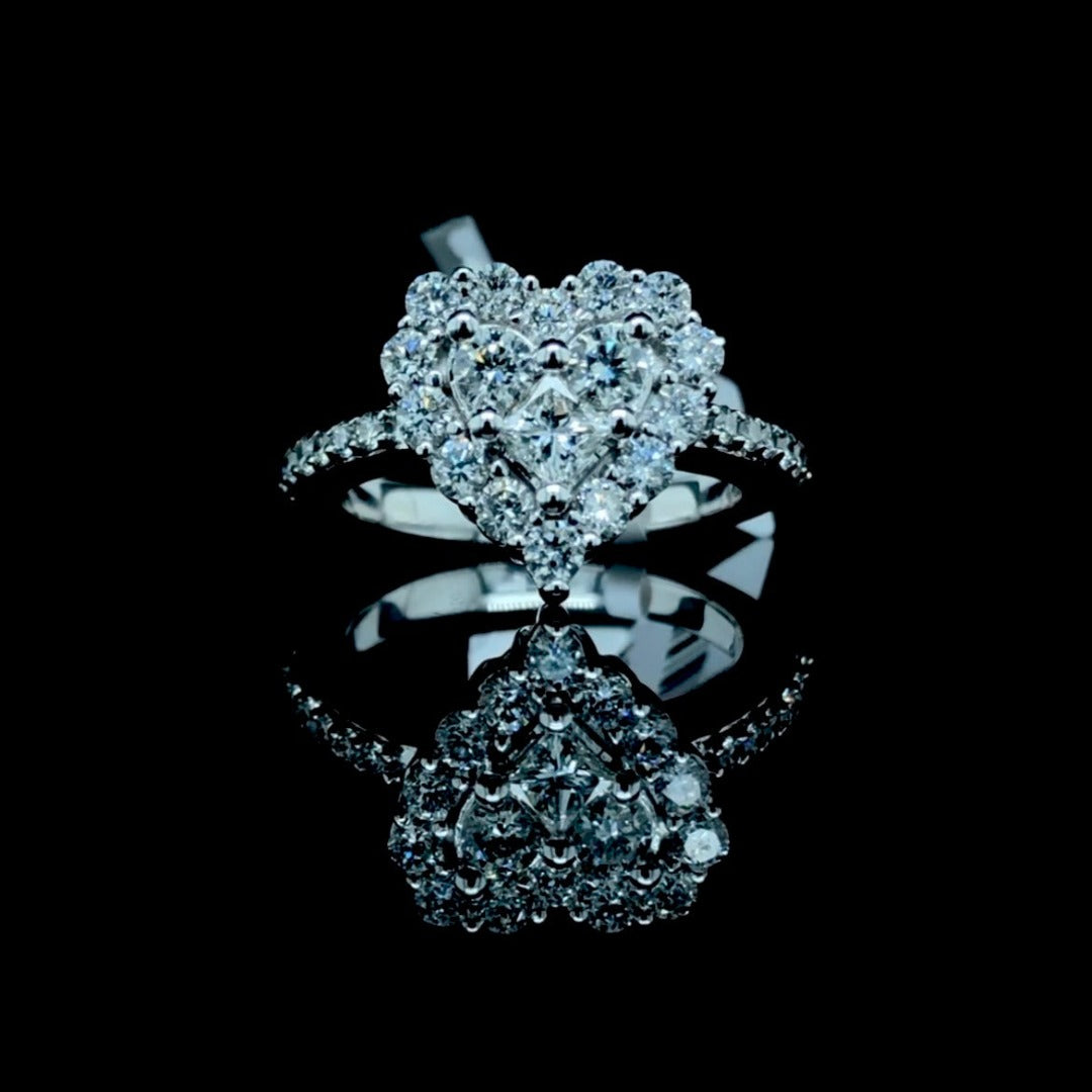 160420 - .92 ctw diamond ring