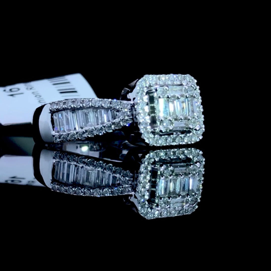 161702 - .78 ctw diamond ring
