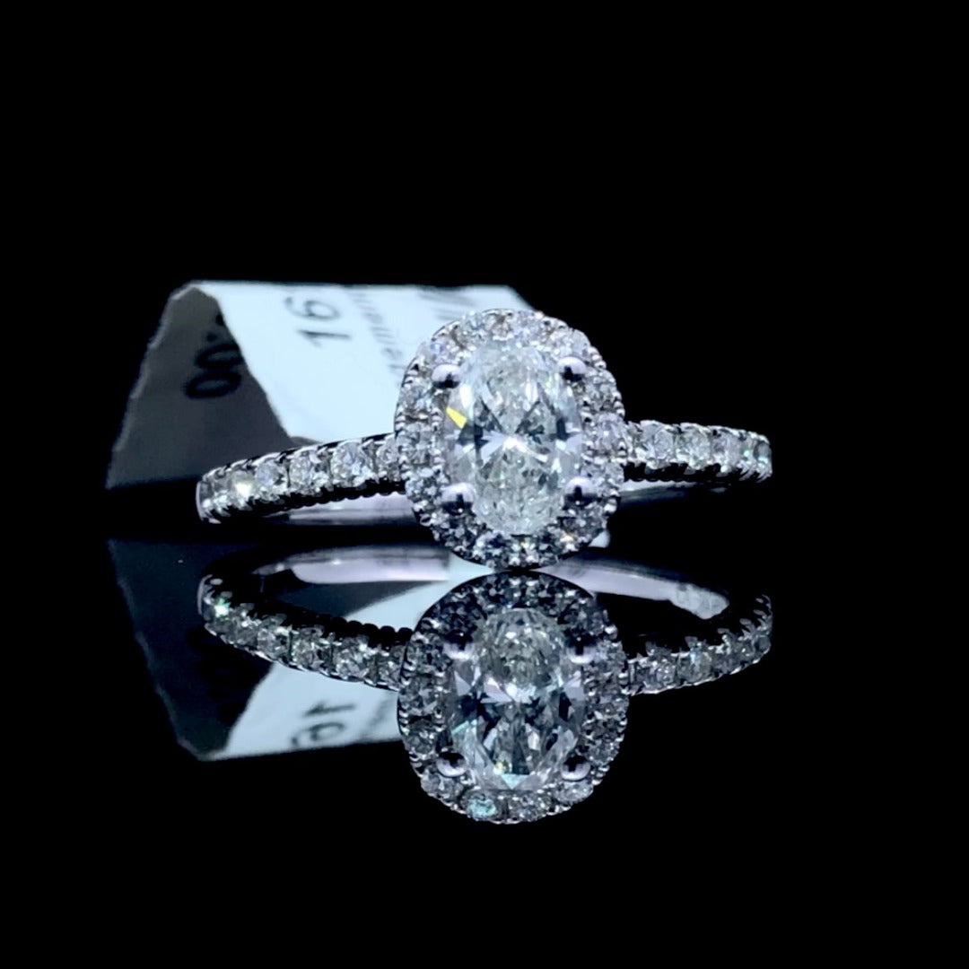 161747 - .93 ctw diamond ring