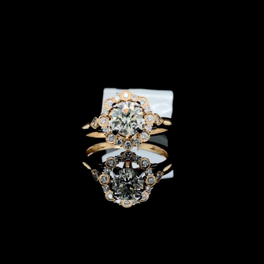 160556 - .97 ctw diamond ring