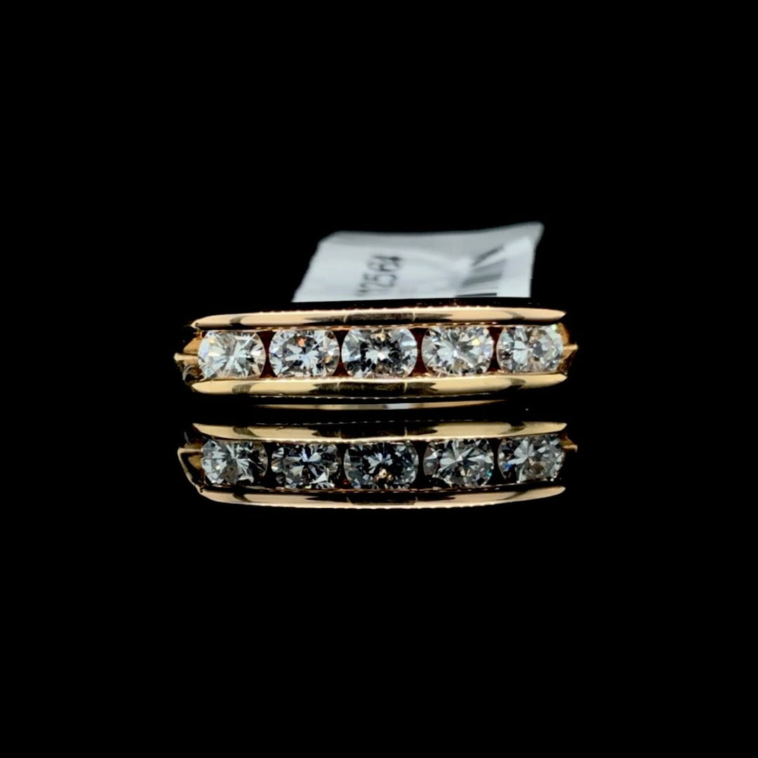 112564 - 1.00 ctw 5 diamond band