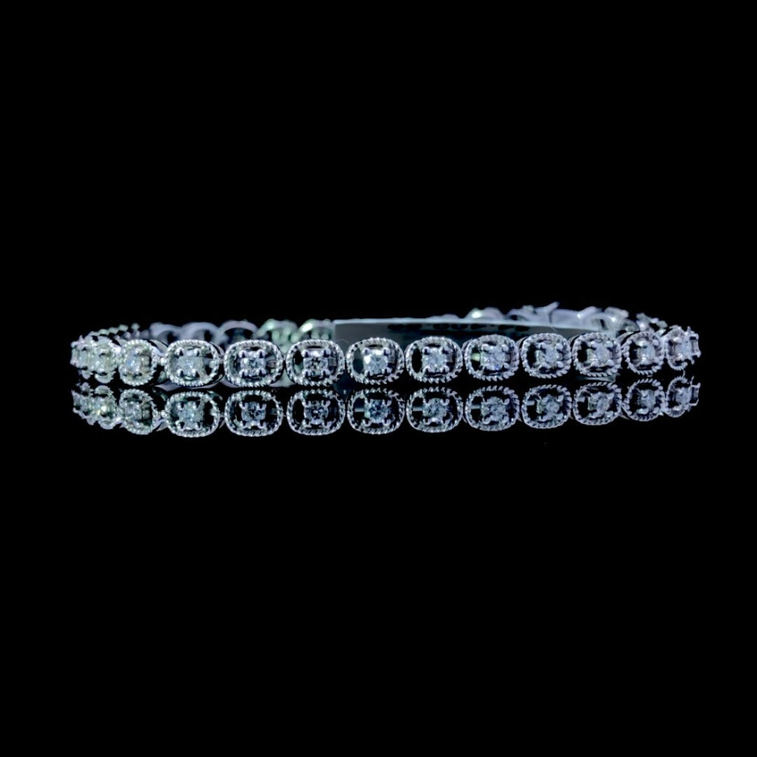 162112 - 1.00 ctw diamond bracelet