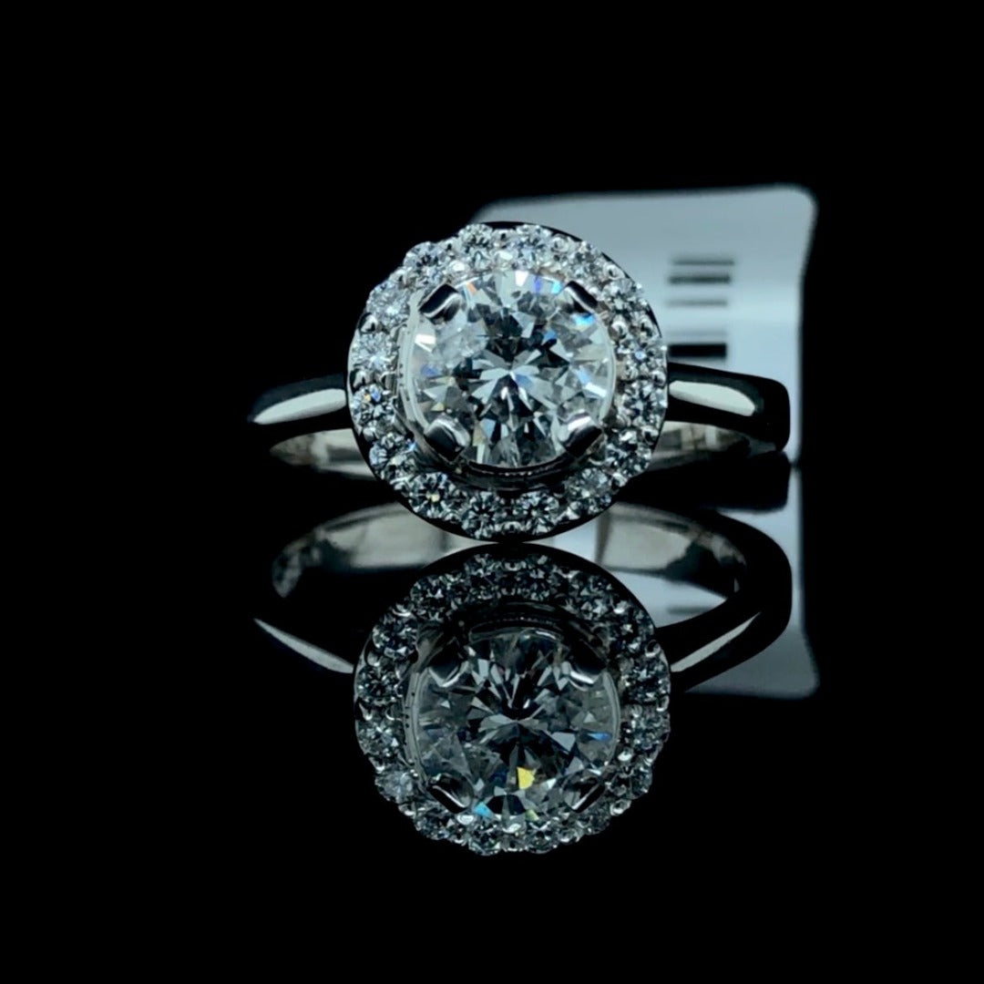 149566 - 1.09 ctw diamond ring