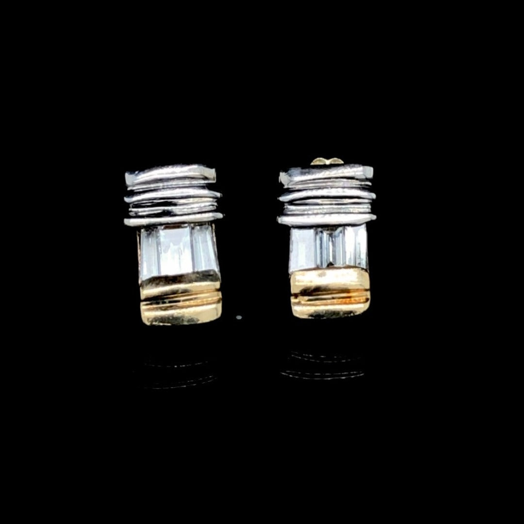 109475 - .42 ctw diamond earrings