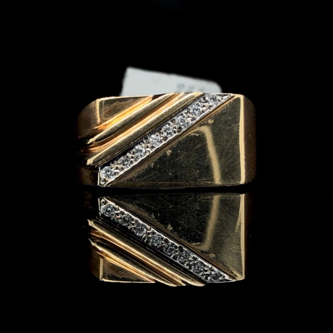 112034 - Mens diamond ring
