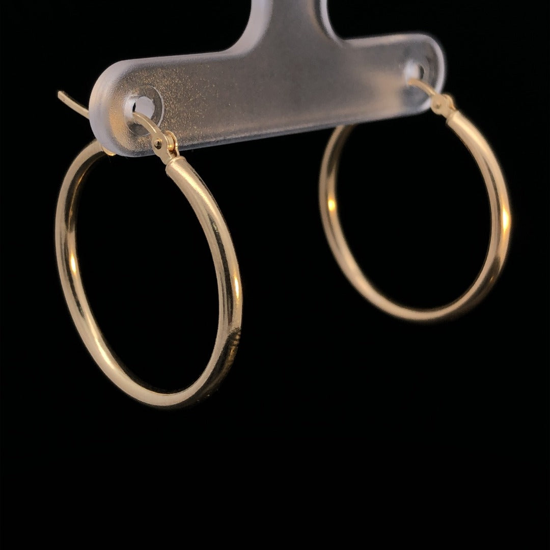 Gold hoops