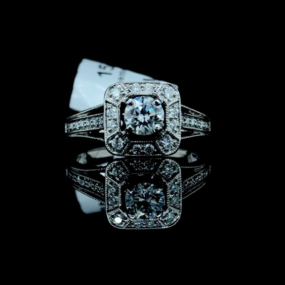 159789 - .68 ctw diamond ring