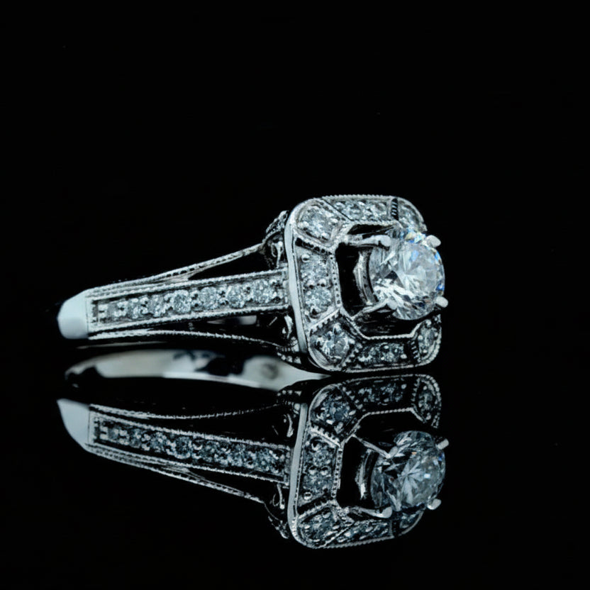 159789 - .68 ctw diamond ring