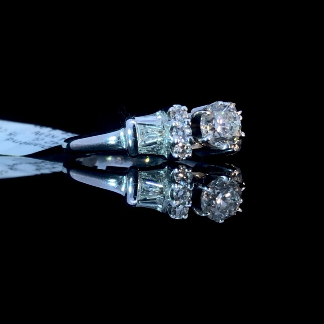 112720 - .75 ctw round diamond ring