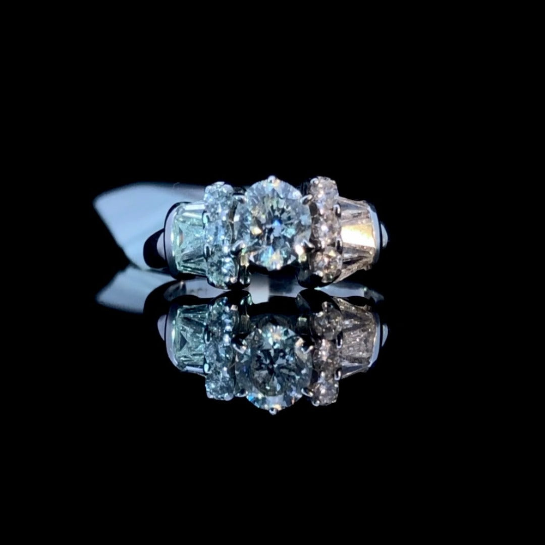 112720 - .75 ctw round diamond ring