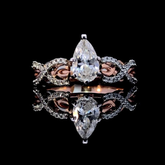161789 - 1.00 ctw diamond ring
