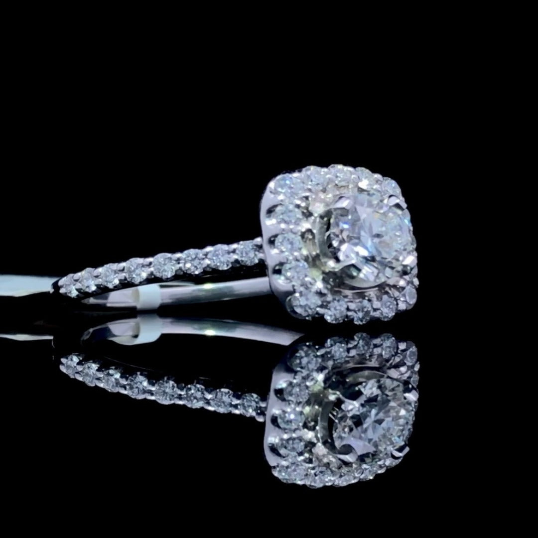 161948 - 1.17 ctw diamond ring