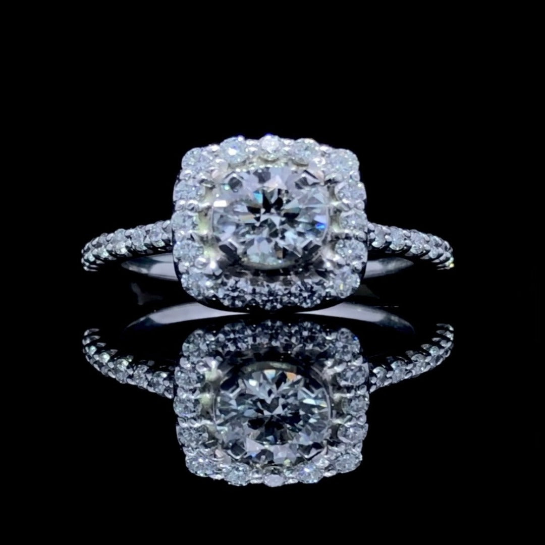161948 - 1.17 ctw diamond ring