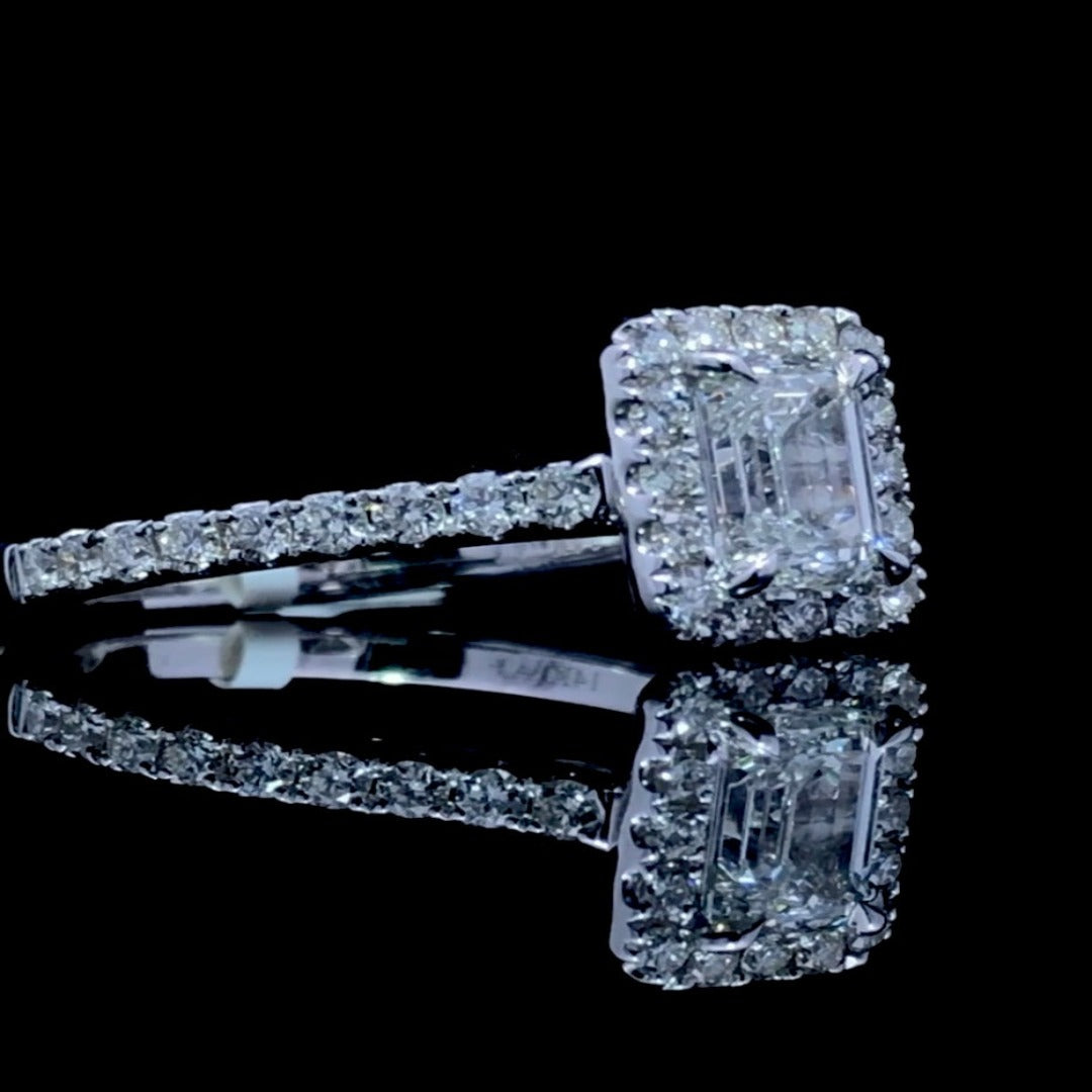 161755 - 1.54 ctw diamond ring