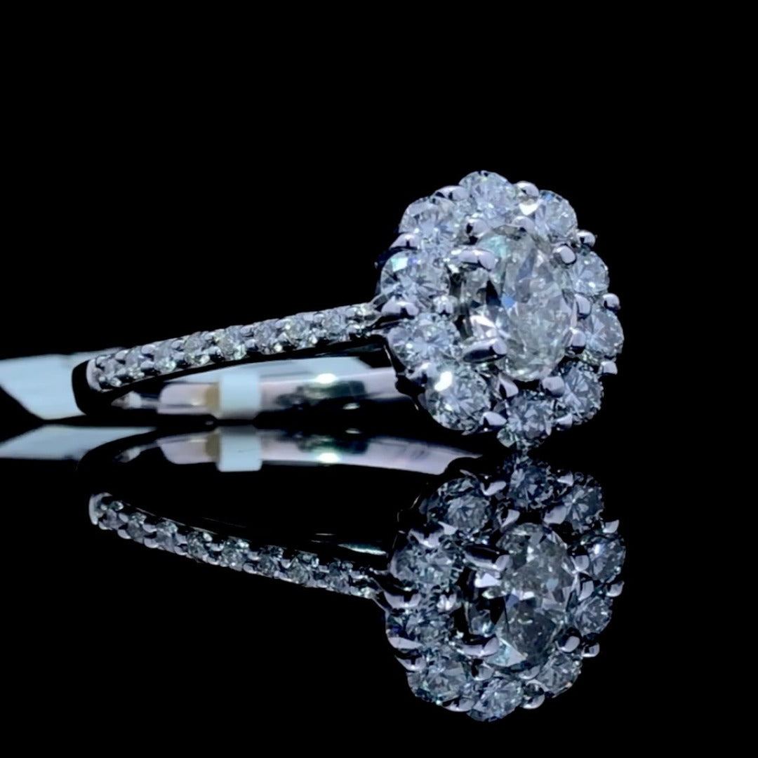 161953 - 1.37 ctw diamond ring