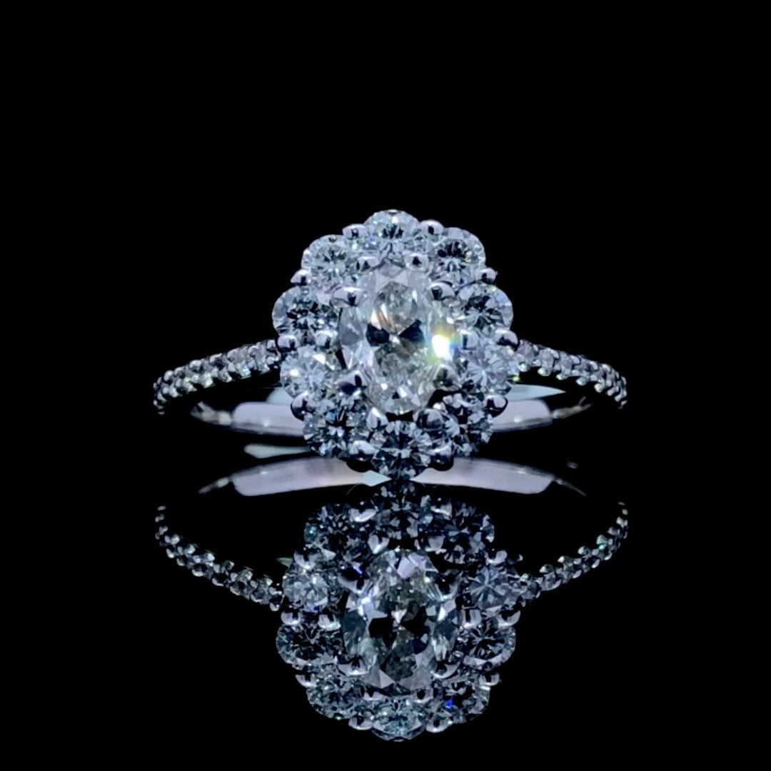 161953 - 1.37 ctw diamond ring