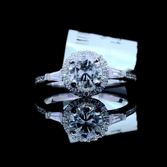 158871 - 1.11 ctw engagement ring