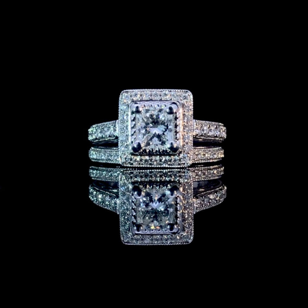 159584 - 1.56 ctw diamond ring