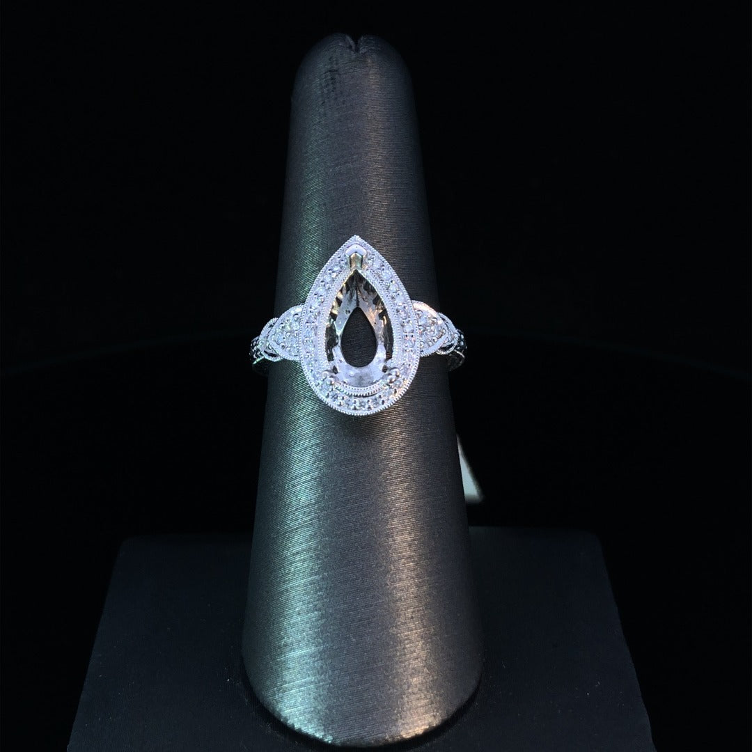 .25 ctw diamond semi mount