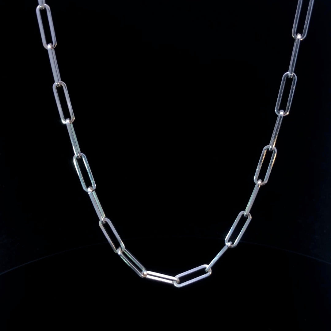 161250 - Gold Paperclip chain