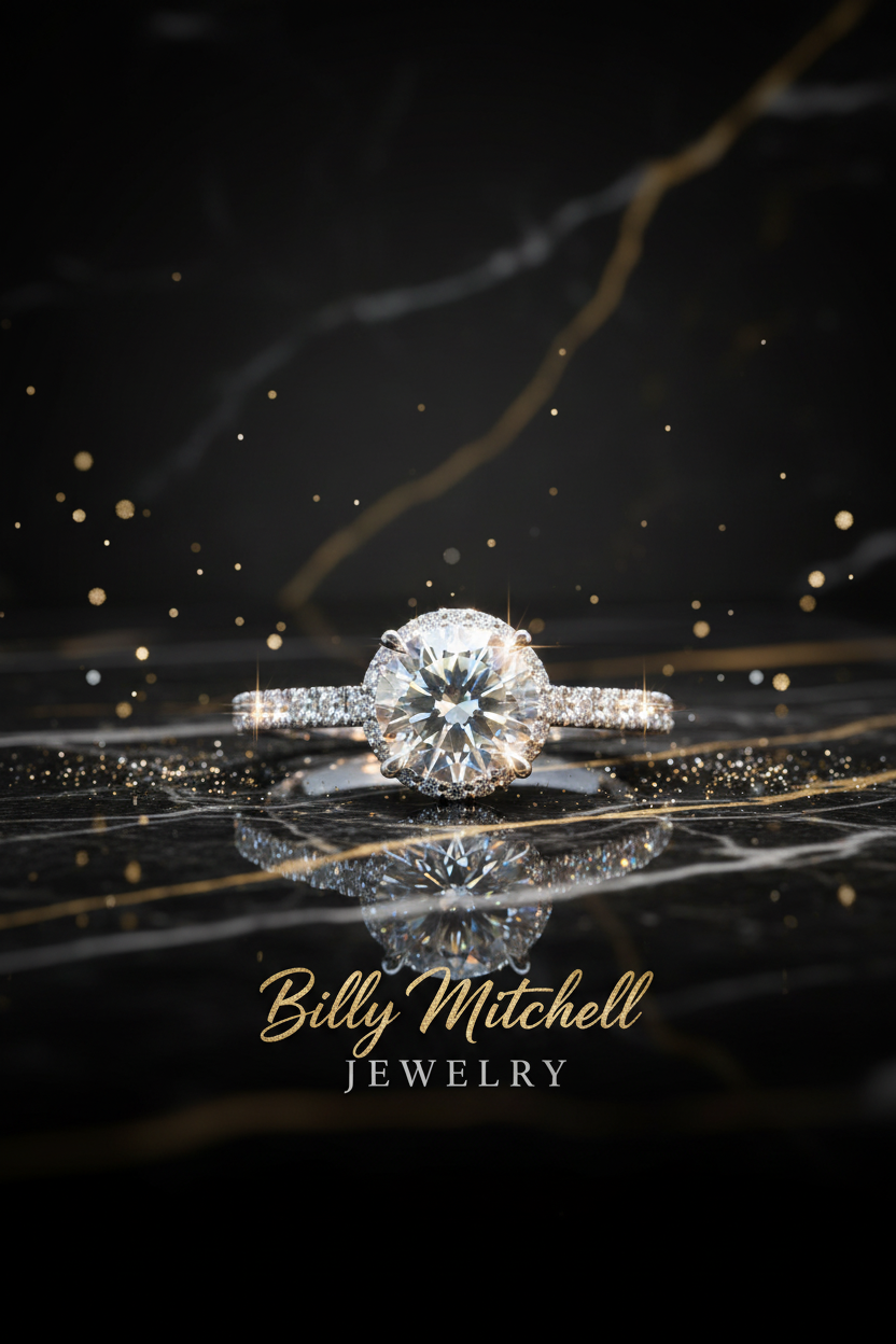 159300 - .38ctw diamond semi mount