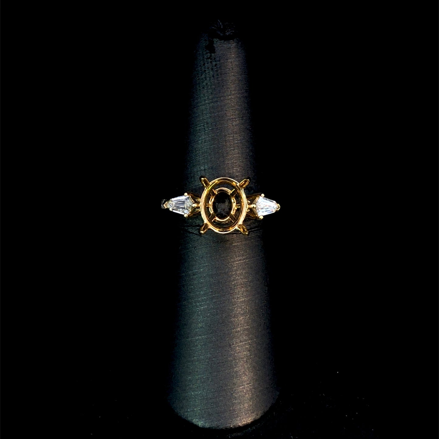 165898 - .59 ctw diamond semi mount