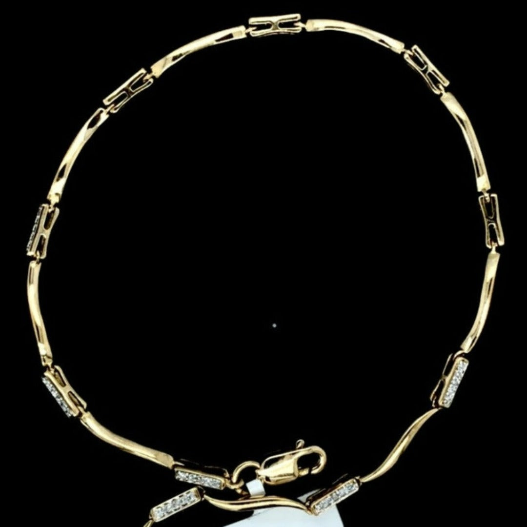 157967 - .10 ctw diamond bracelet