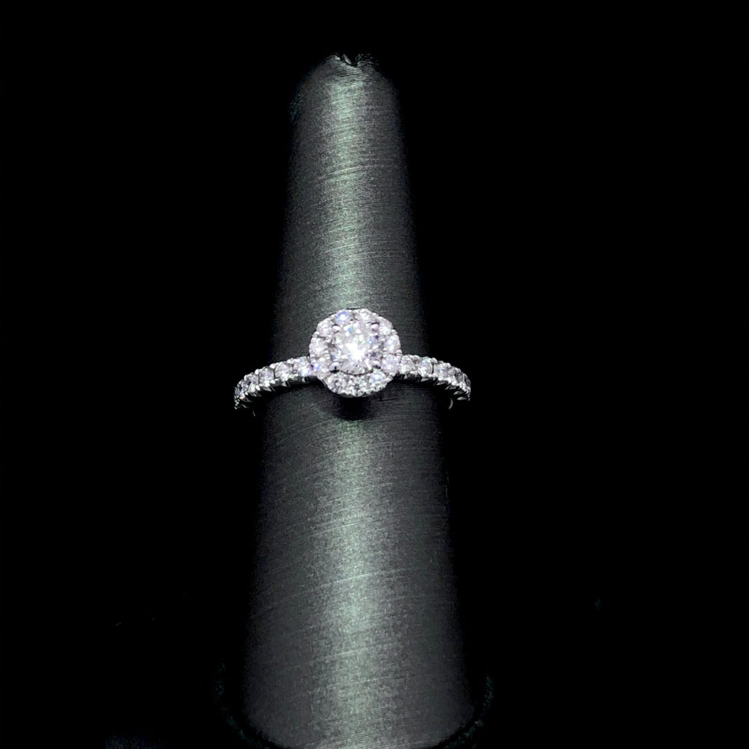 160739 - .82 ctw diamond ring