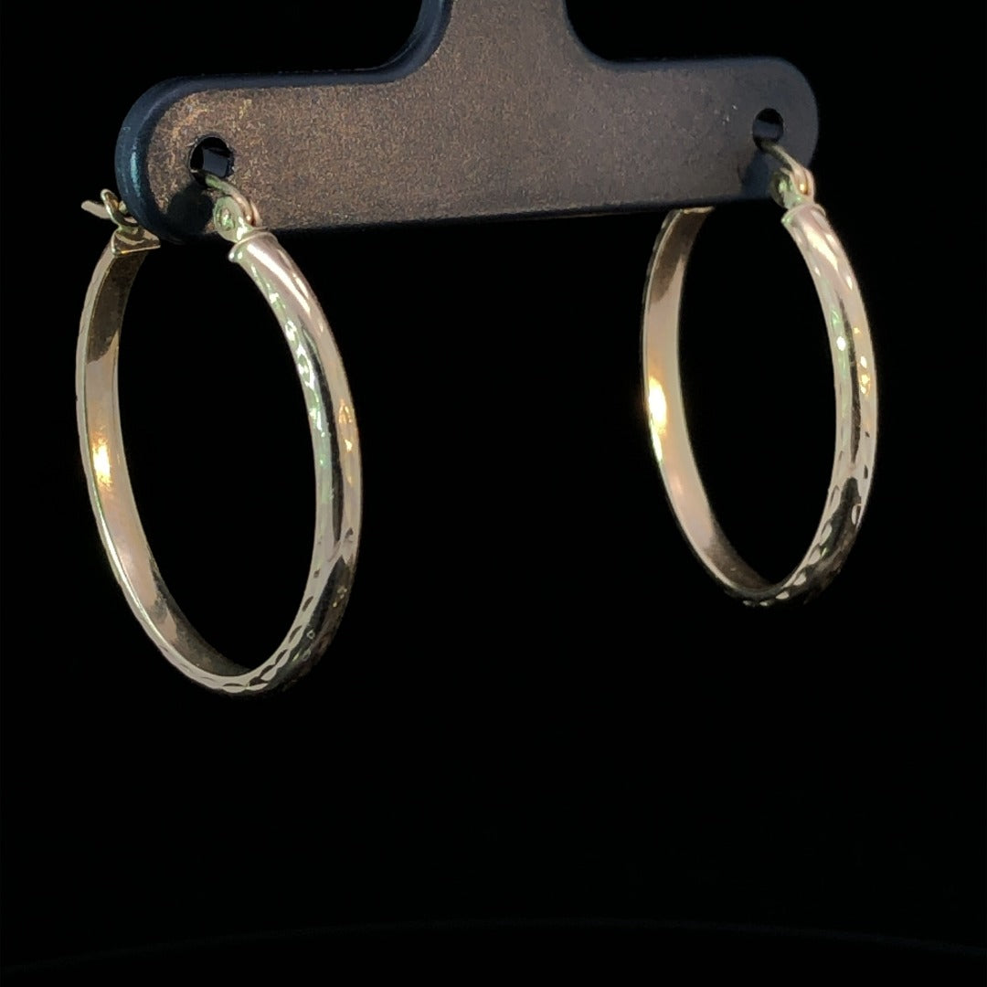 Gold hoops