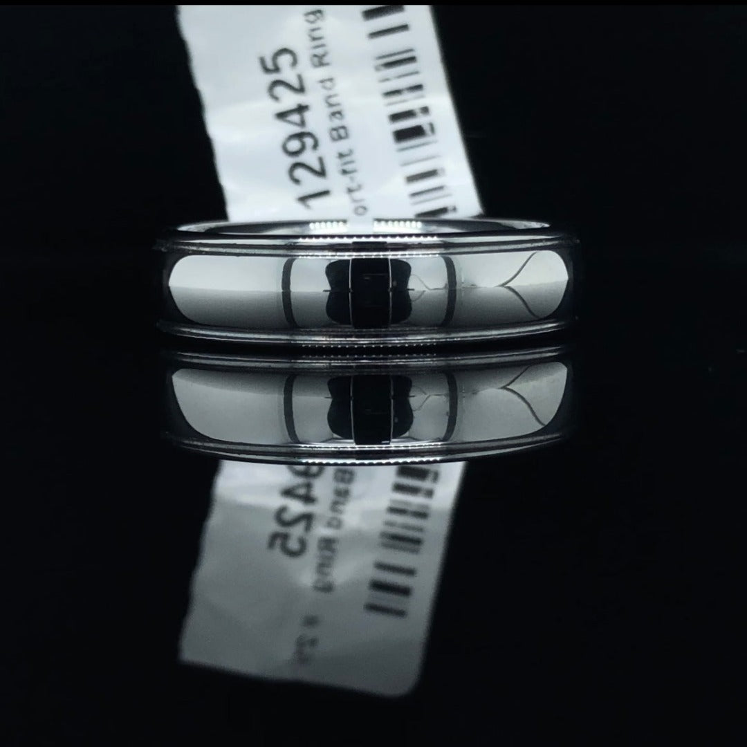 Tungsten wedding band