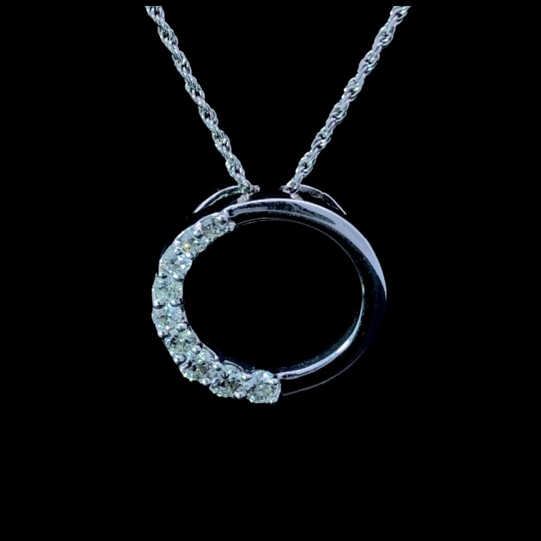143368 - .50 ctw diamond pendant